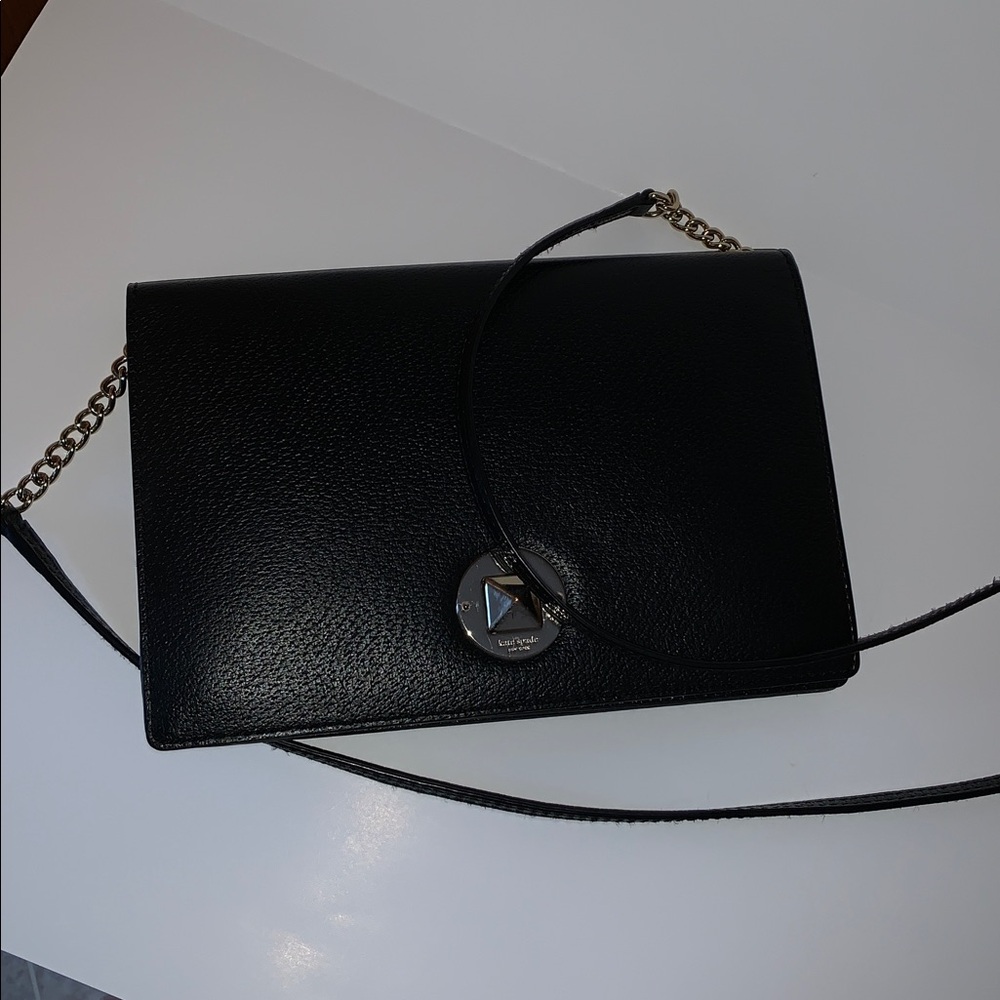 kate spade  black crossbody bag